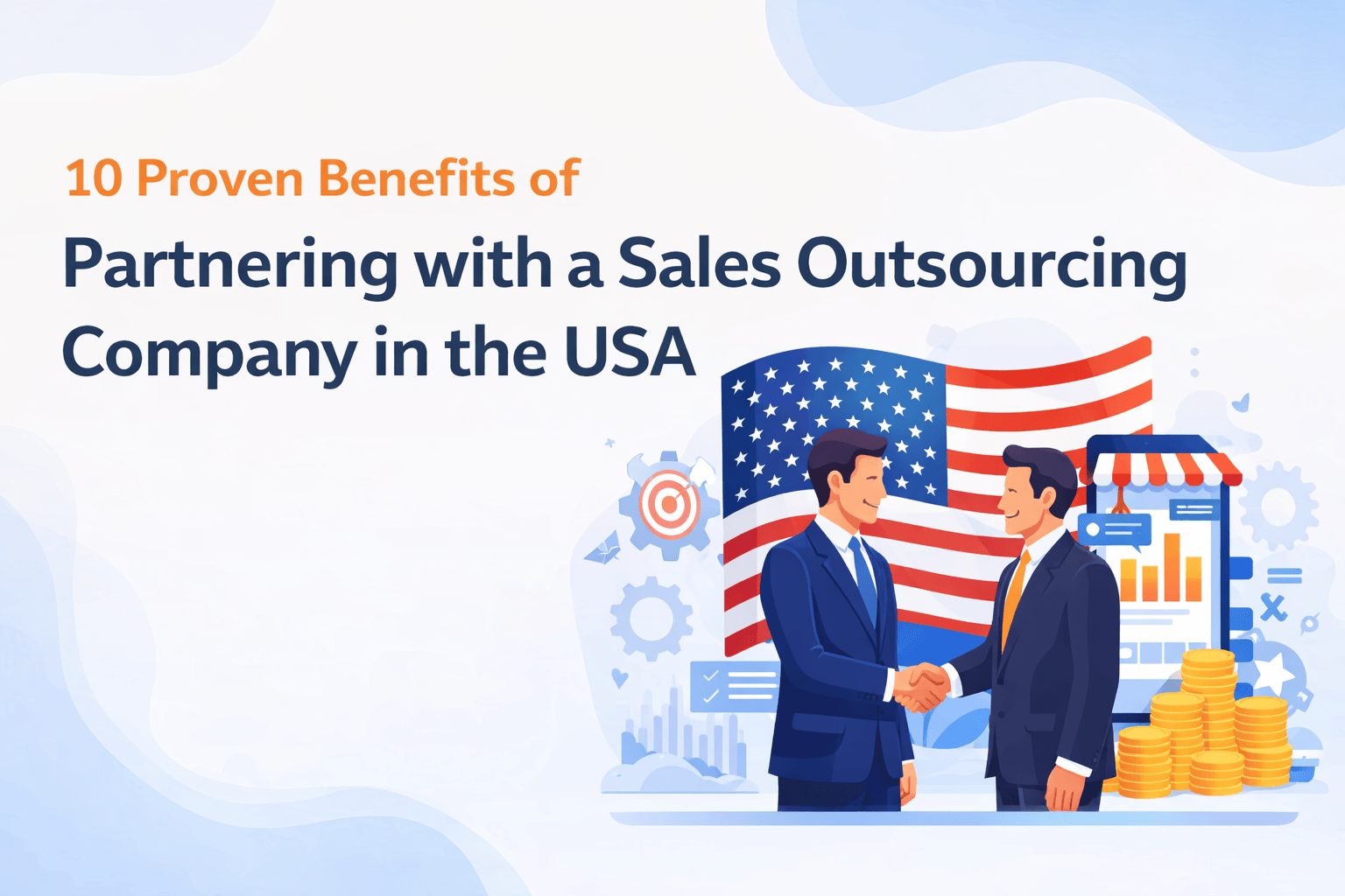 10 Proven Benefits of Partnering with a Sales Outsourcing Company in the USA