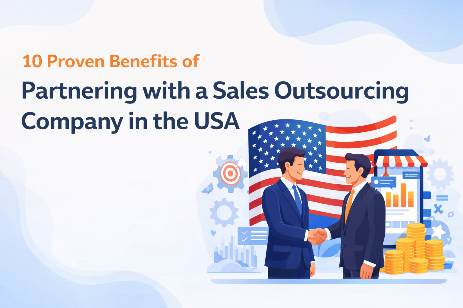 10 Proven Benefits of Partnering with a Sales Outsourcing Company in the USA