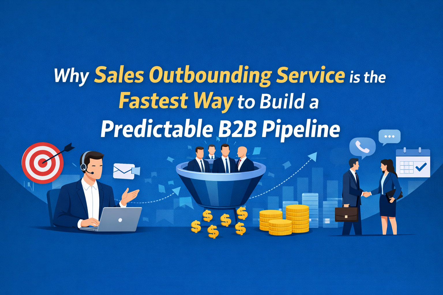 Why Sales Outbounding Service is the Fastest Way to Build a Predictable B2B Pipeline