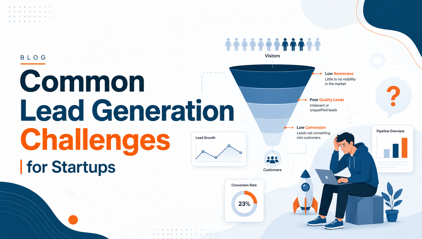 Lead generation challenges for startups