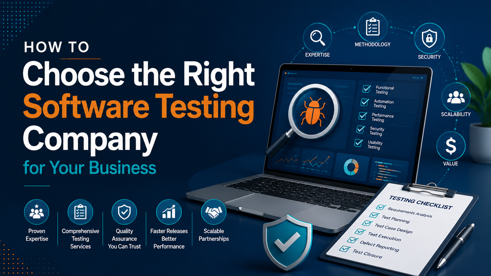 how to choose the right software testing company