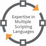 Expertise in multiple Scripting Languages
